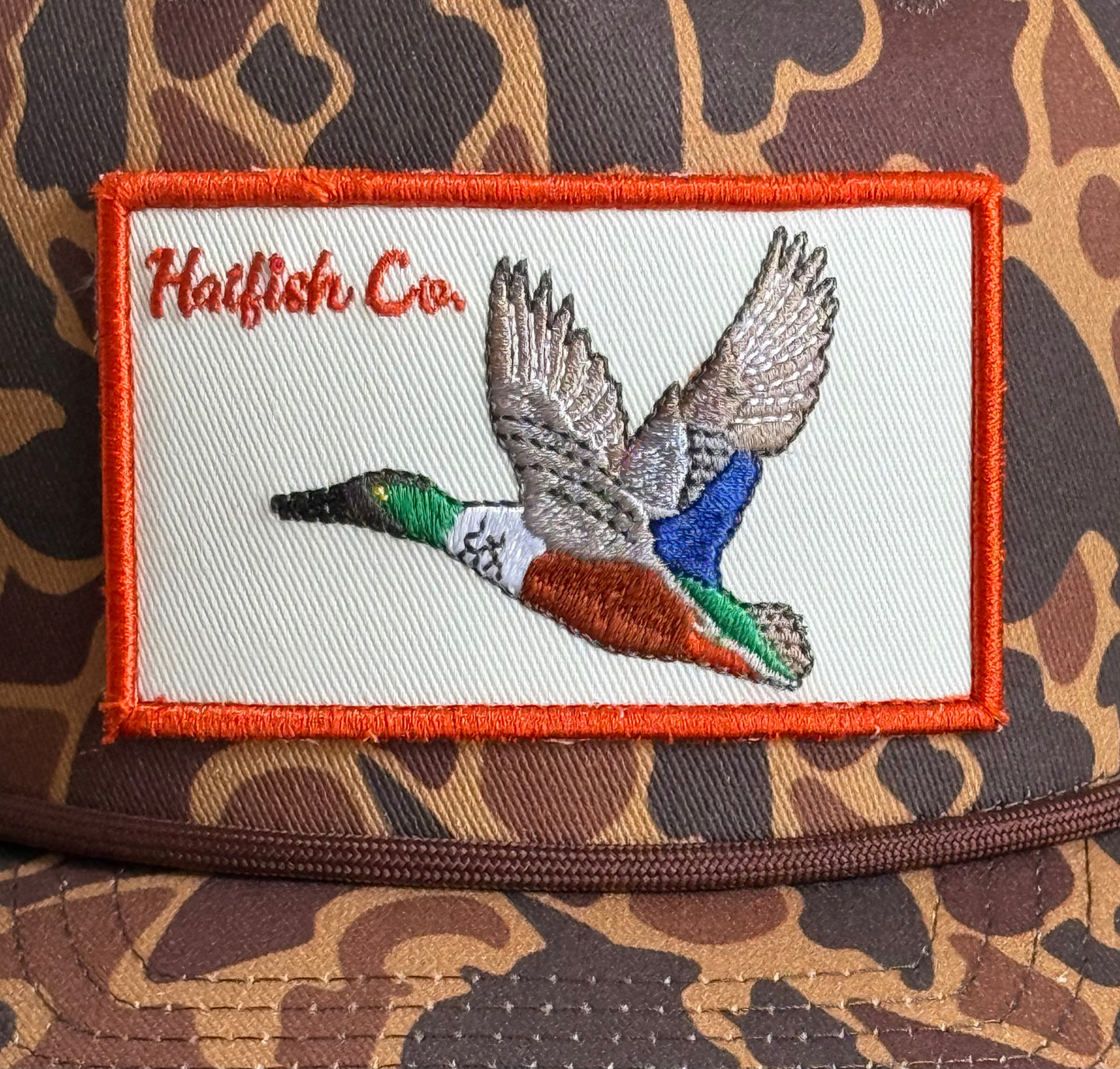 Camo Spoonbill Trucker Cap