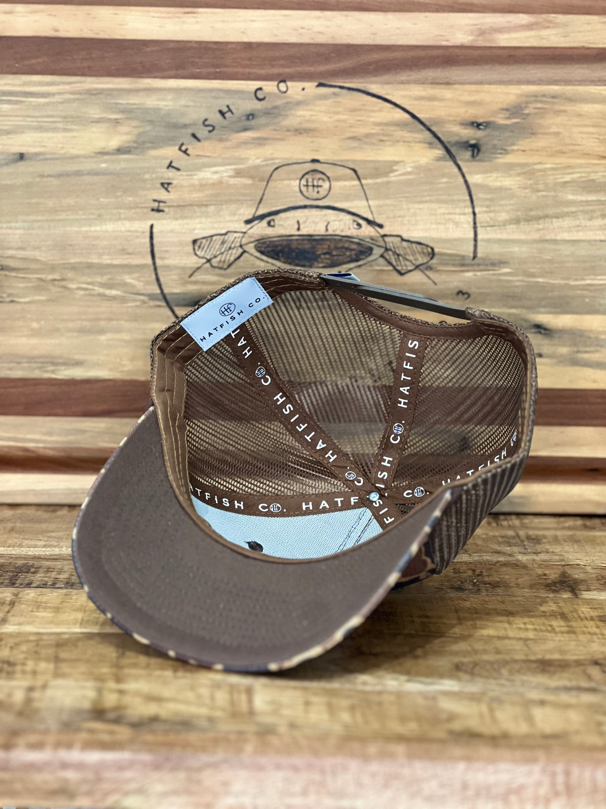 Camo Spoonbill Trucker Cap