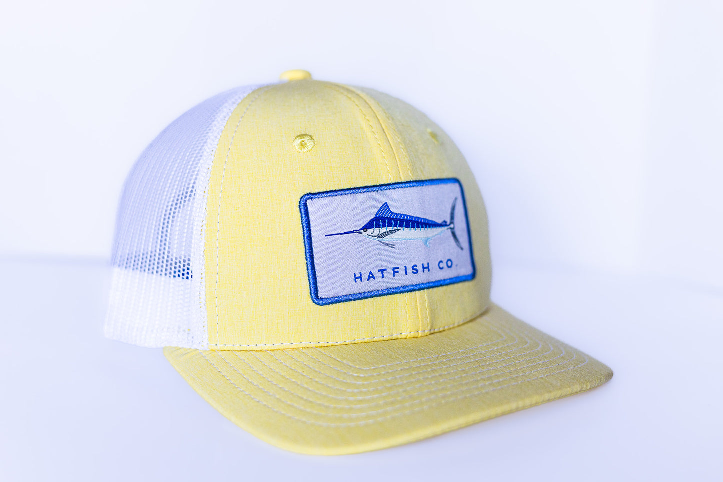 Kids Blue Marlin Trucker Cap