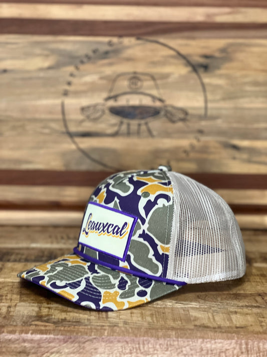 The Leauxcal Camo Trucker Hat