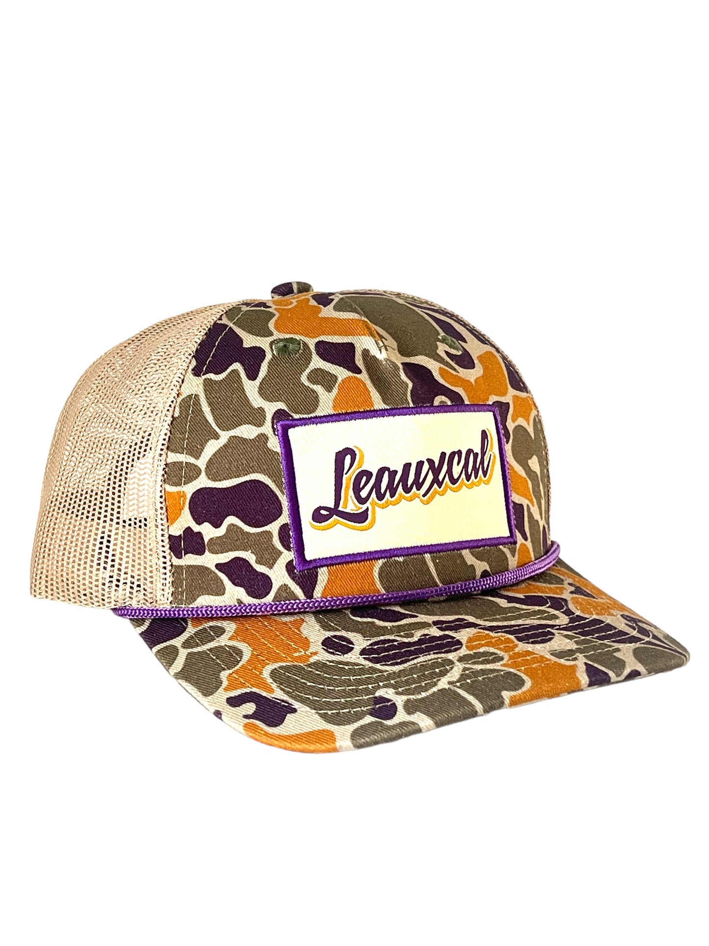 The Leauxcal Camo Trucker Hat