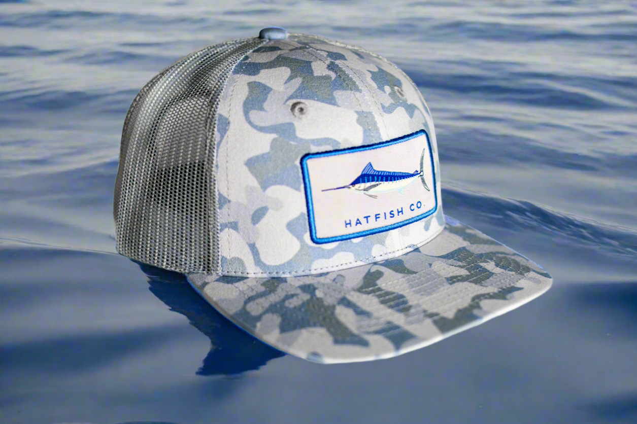 Blue Marlin Trucker Cap