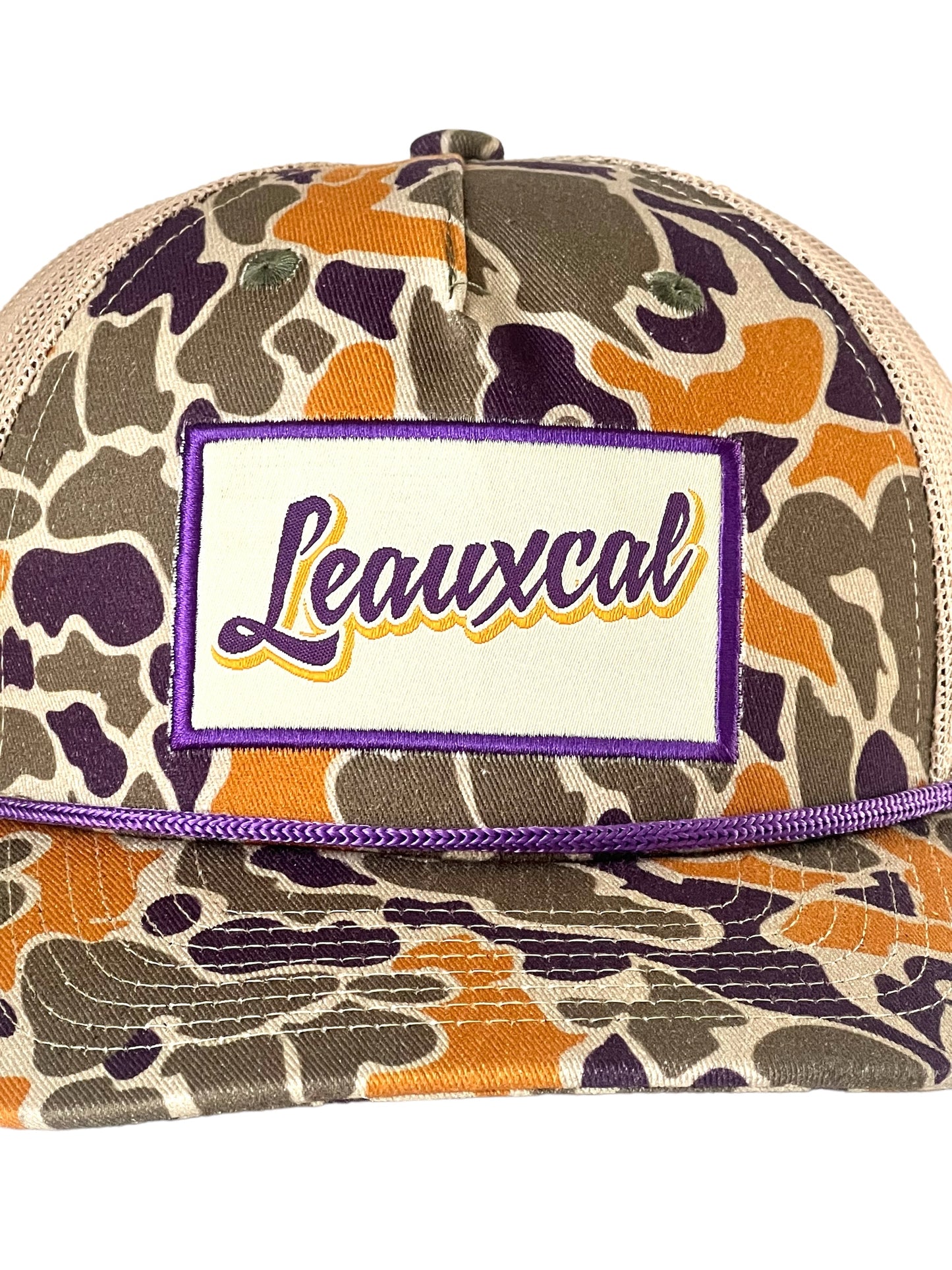 The Leauxcal Camo Trucker Hat