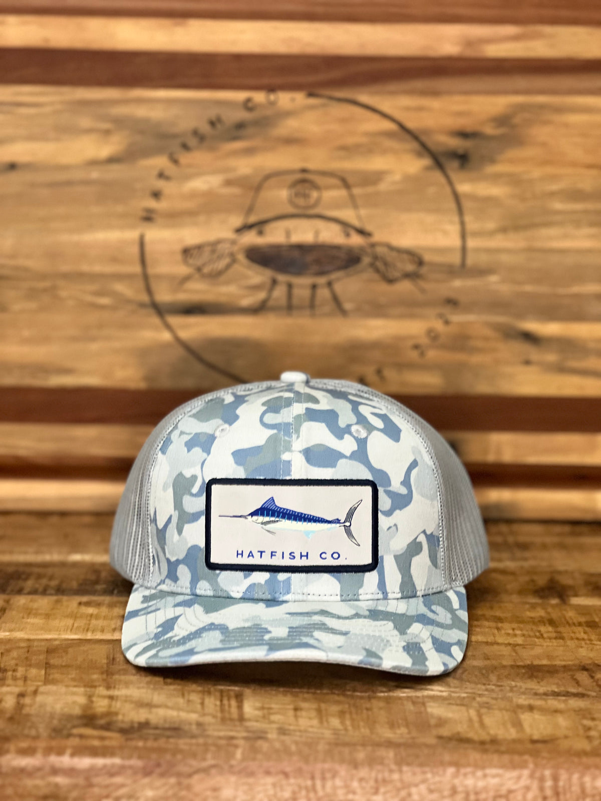 Blue Marlin Trucker Cap