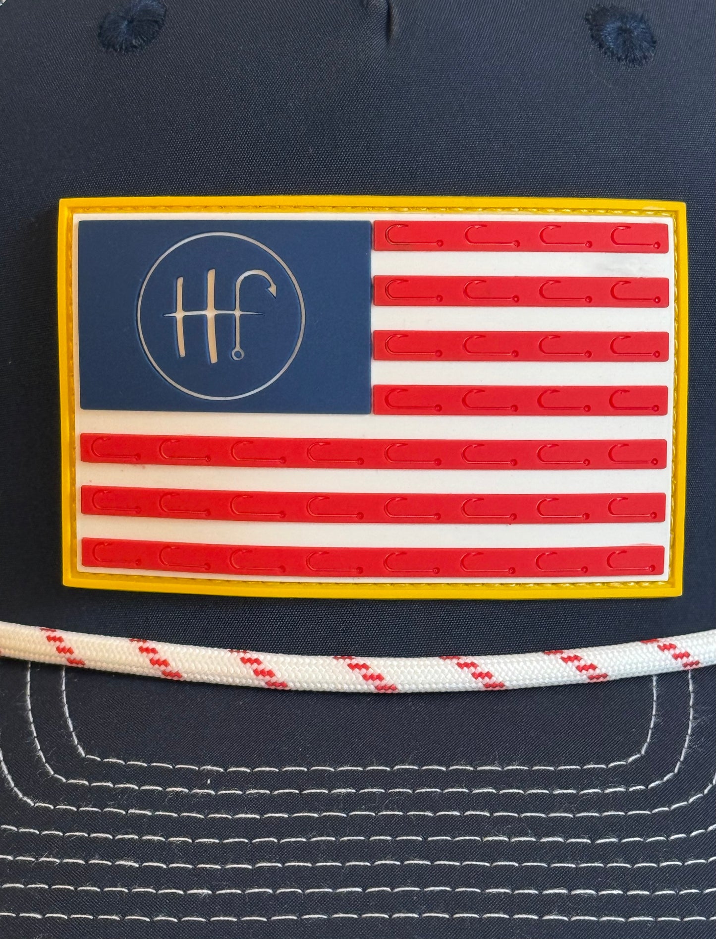 Hatfish USA Flag Trucker Cap