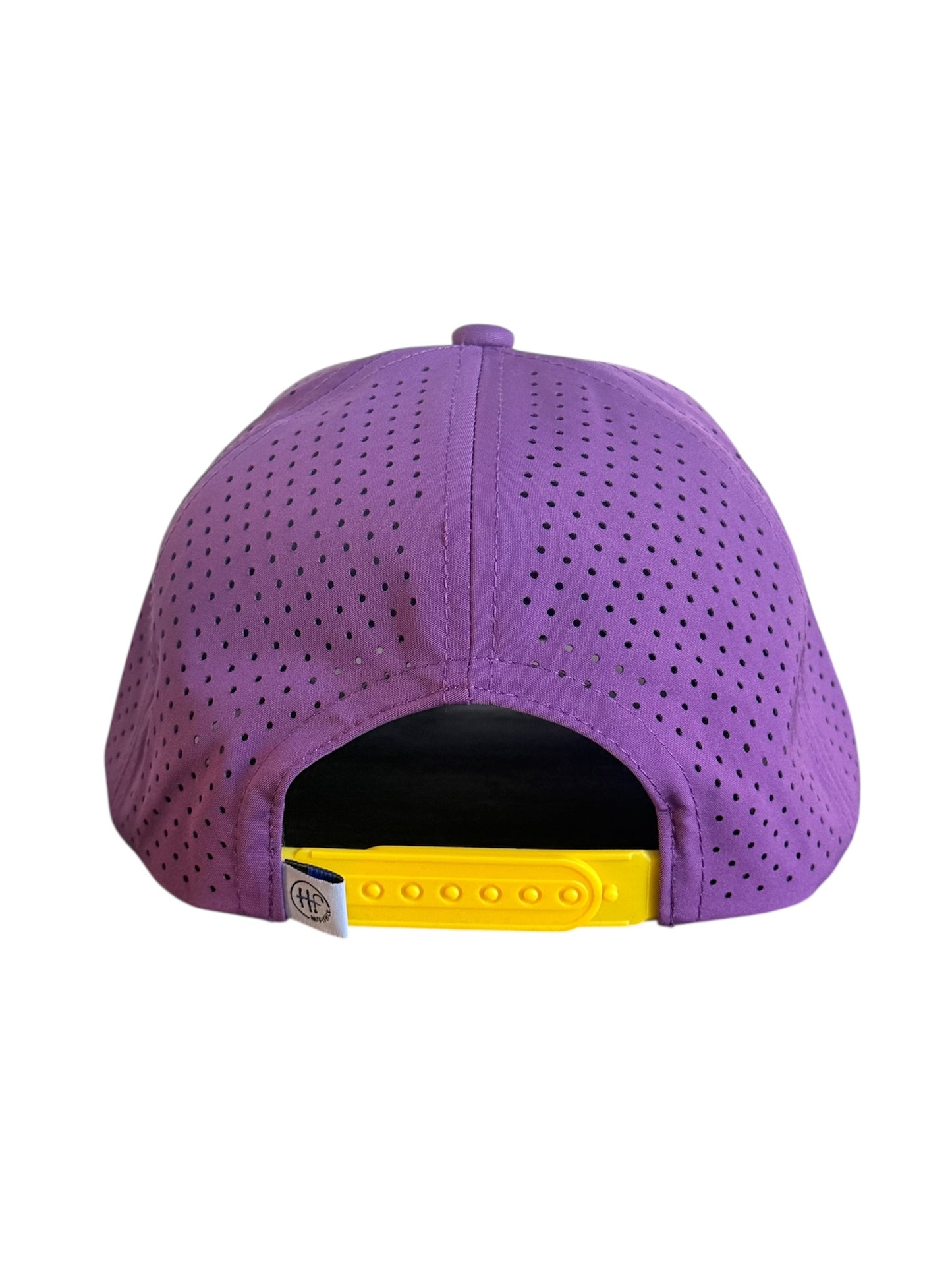 Purple Fighting Tiger - Curved Five Panel Rope Hat