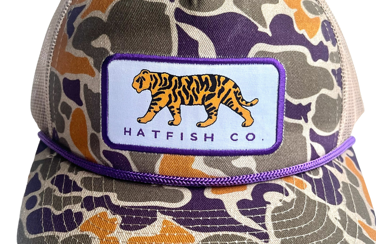 Kids Camo Fighting Tiger