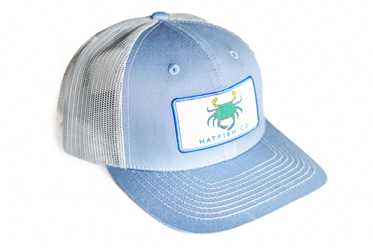 Ponchartrain Blue Crab Trucker Cap