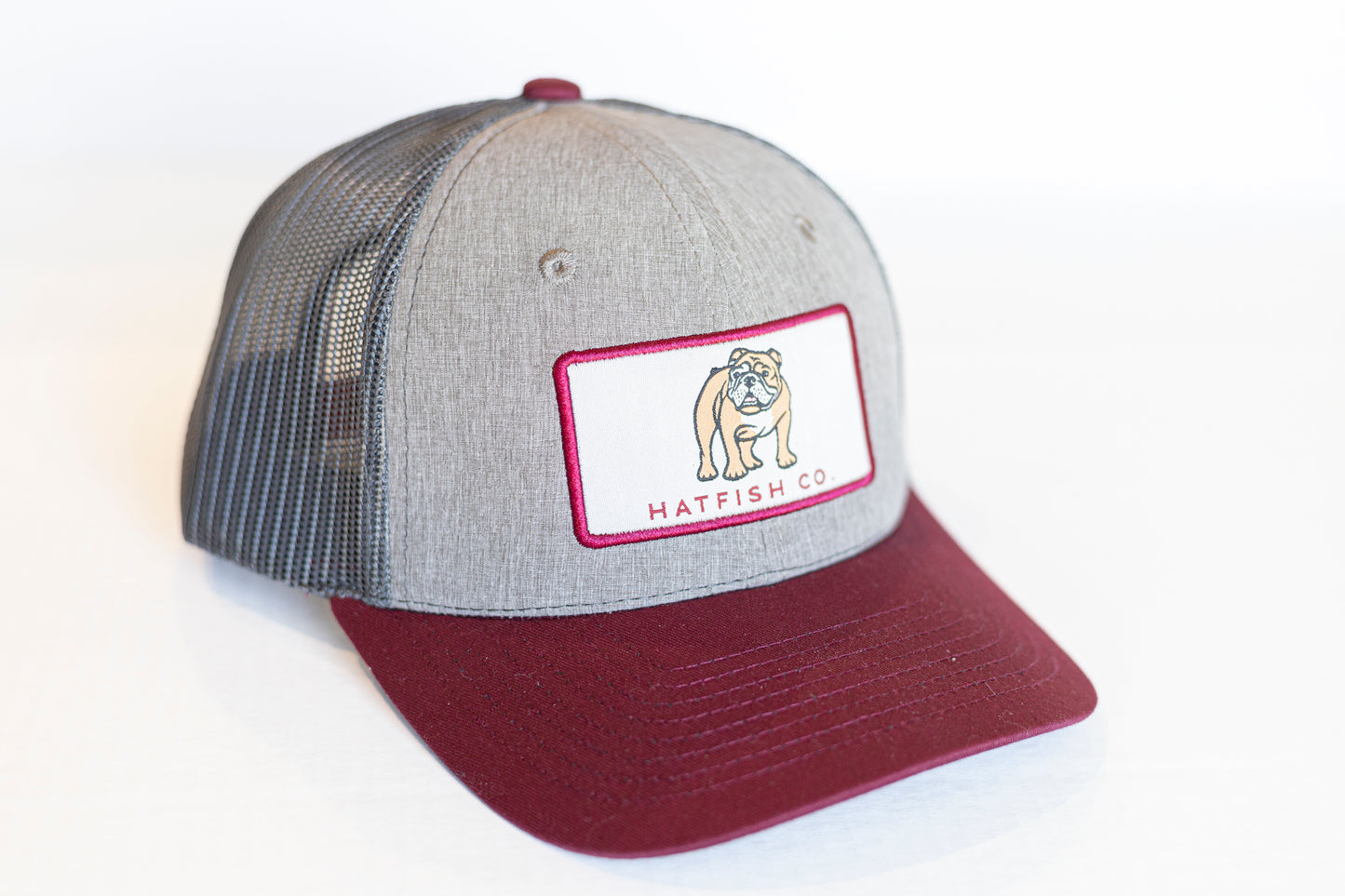 Maroon Bully Trucker Cap