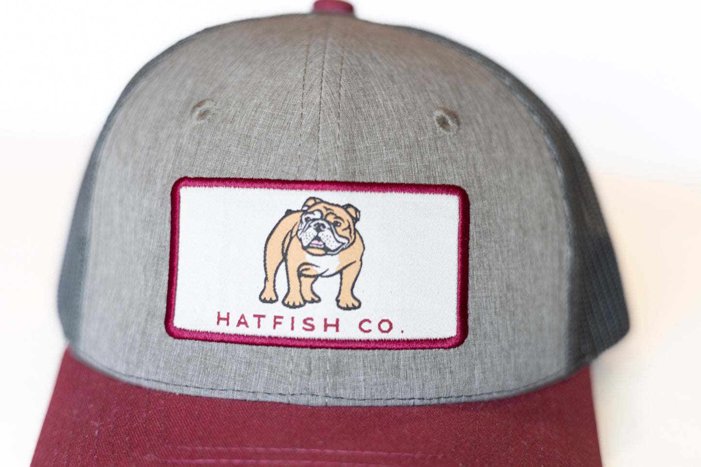 Maroon Bully Trucker Cap