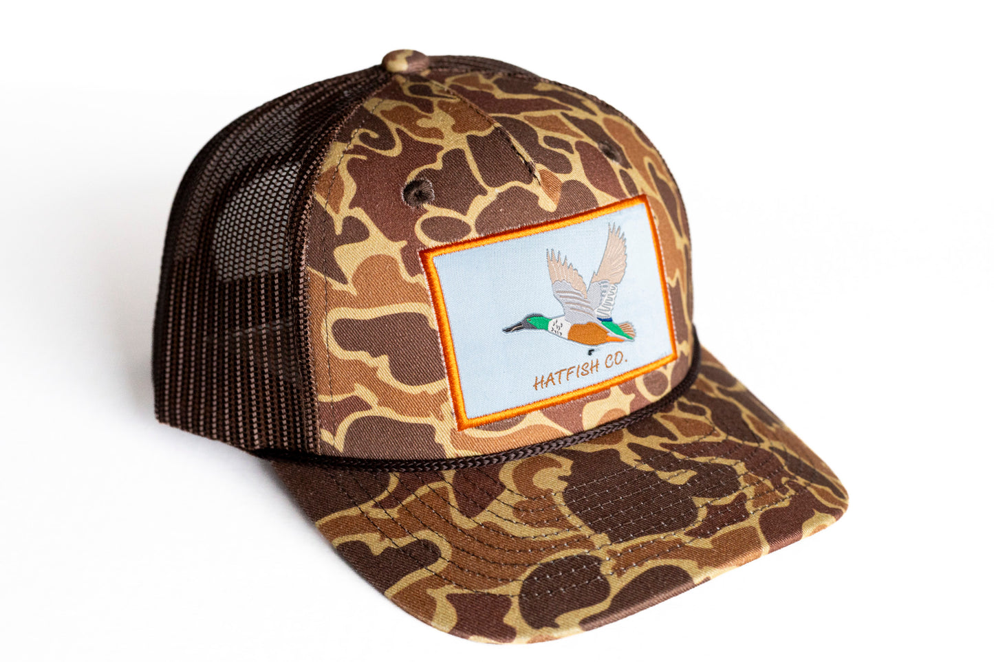 Camo Spoonbill Trucker Cap