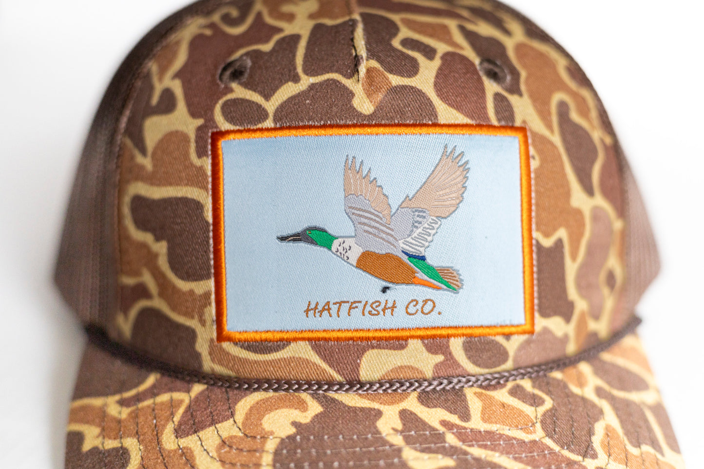 Camo Spoonbill Trucker Cap